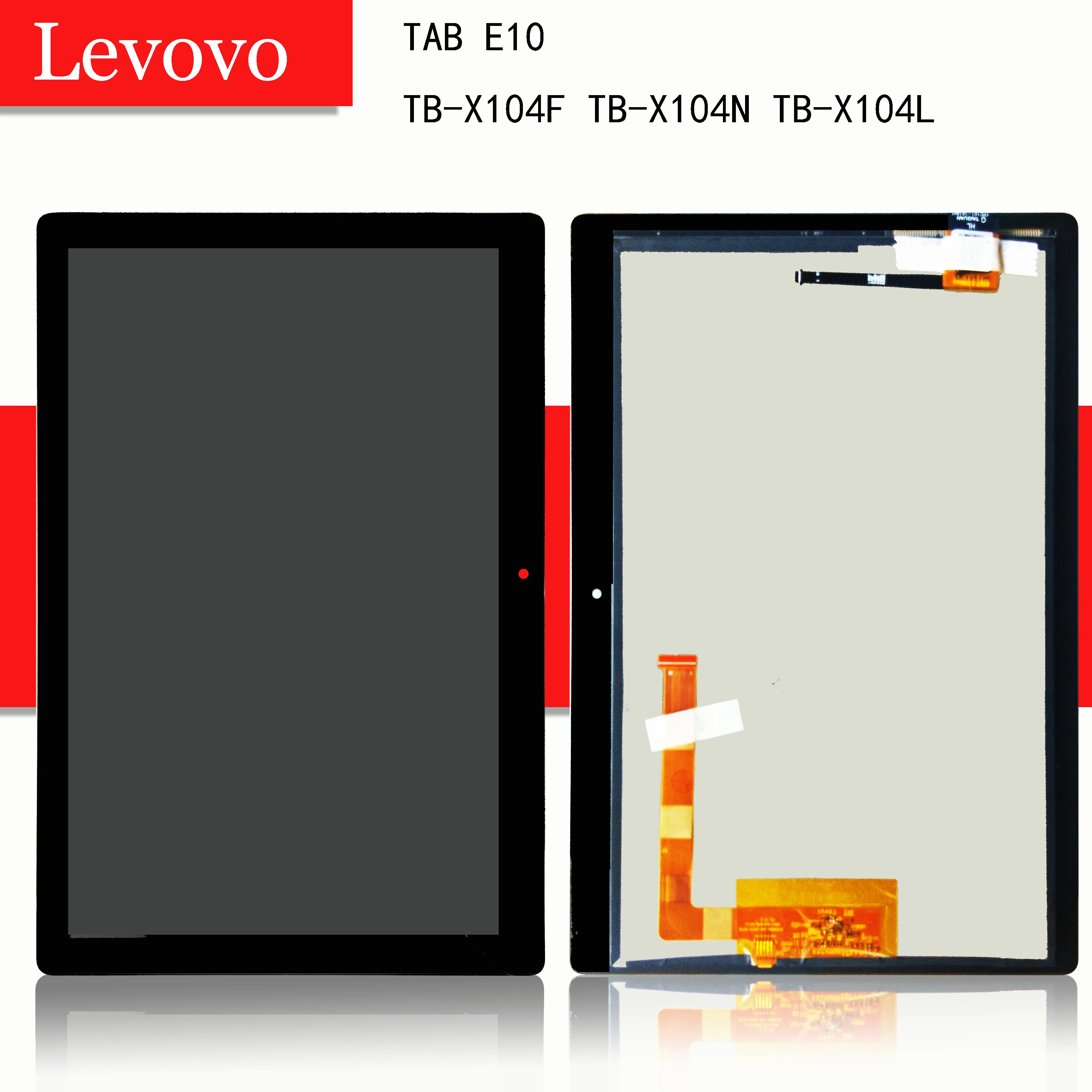 10.1" For Lenovo TAB E10 E 10 TB-X104F TB-X104N TB-X104L TB X104 Touch Screen Digitizer Lcd Display Assembly
10.1" For Lenovo TAB E10 E 10 TB-X104F TB-X104N TB-X104L TB X104 Touch Screen Digitizer Lcd Display Assembly