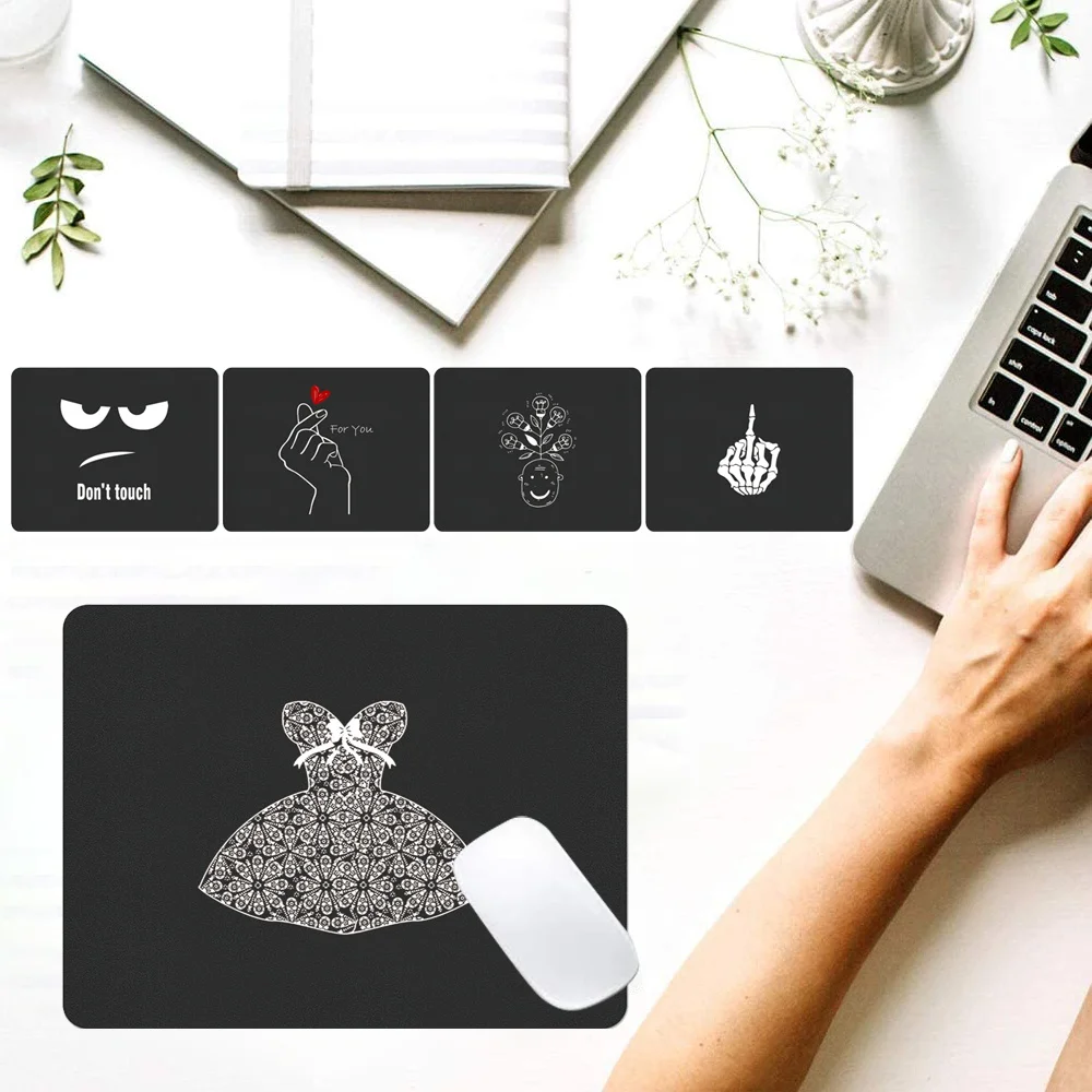 1pc Anti-slip Mousepad White Picture Computer Mouse Pad PU Leather Gaming Mouse Mat Comfortable Desk Mat for Office/home
1pc Anti-slip Mousepad White Picture Computer Mouse Pad PU Leather Gaming Mouse Mat Comfortable Desk Mat for Office/home
