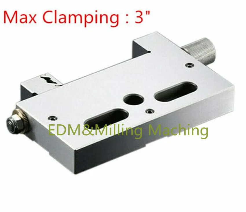 CNC Wire EDM Cut High Precision Vise Stainless Steel 3" Jaw Opening 3 Kg Clamp For Wire EDM Jaw Mill Tool
CNC Wire EDM Cut High Precision Vise Stainless Steel 3" Jaw Opening 3 Kg Clamp For Wire EDM Jaw Mill Tool