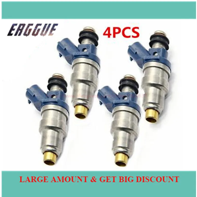 (4PCS) Genuine OEM Fuel Injector 23250-75040 For 95-00 Toyota for Tacoma 2.4L Hilux 4 Holes New
(4PCS) Genuine OEM Fuel Injector 23250-75040 For 95-00 Toyota for Tacoma 2.4L Hilux 4 Holes New