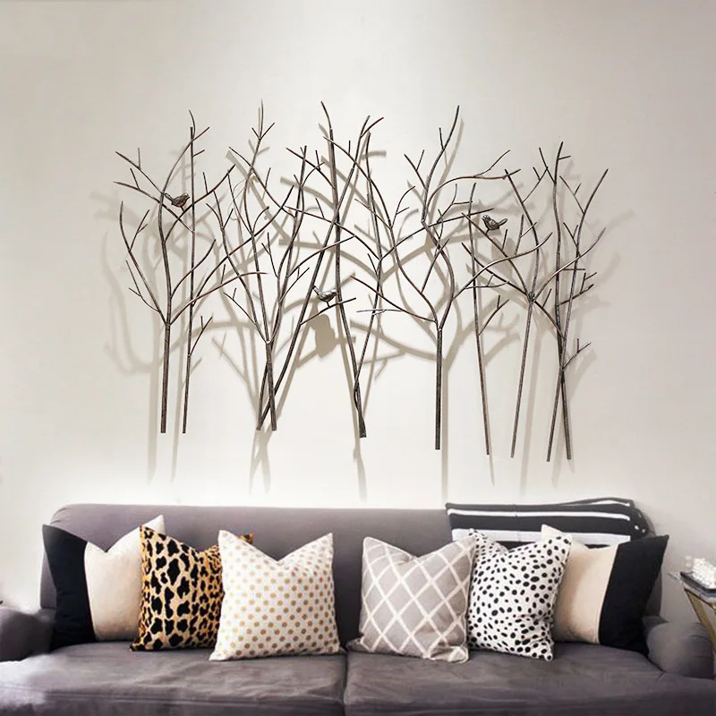 Living Room Creative Wrought Iron Wall Decoration Simple Modern Wall Hangings TV Background Wall Hanging Perched
Living Room Creative Wrought Iron Wall Decoration Simple Modern Wall Hangings TV Background Wall Hanging Perched