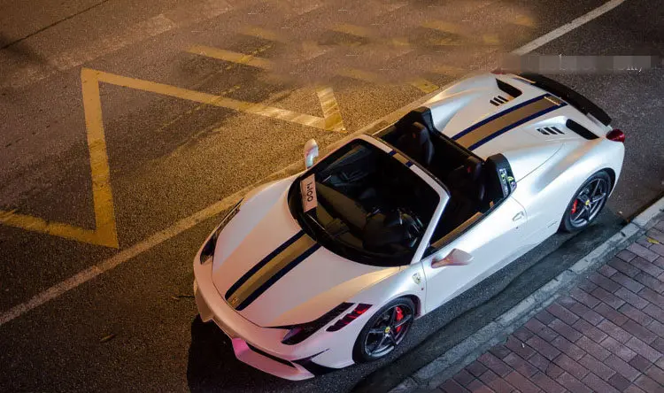 Автомобильная наклейка для Ferrari F458 F360 629 430, наклейка на корпус с цветочным рисунком, наклейка для модификации капота, параллельная линия
Автомобильная наклейка для Ferrari F458 F360 629 430, наклейка на корпус с цветочным рисунком, наклейка для модификации капота, параллельная линия