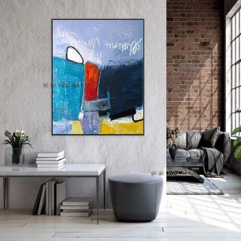 Abstract Painting Large Wall Art Expressionism Playful And Colorful Modern Oil Painting Wall Art On For Office Living Room
Abstract Painting Large Wall Art Expressionism Playful And Colorful Modern Oil Painting Wall Art On For Office Living Room