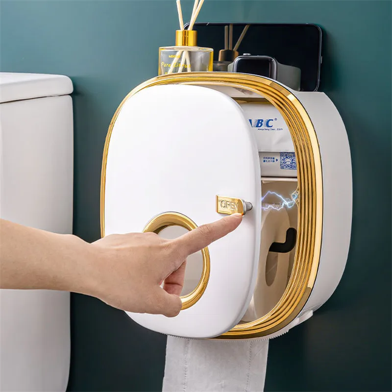 Removable Paper Towel Storage Box Non Perforated Waterproof Multifunctional Paper Towel Box Toilet Storage Rack
Removable Paper Towel Storage Box Non Perforated Waterproof Multifunctional Paper Towel Box Toilet Storage Rack