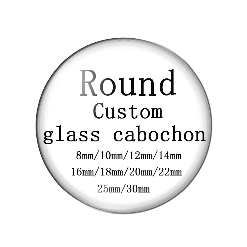 Customization Personalized Custom pictures DIY 8mm-40mm Round photo demo flat back Making findings
Customization Personalized Custom pictures DIY 8mm-40mm Round photo demo flat back Making findings