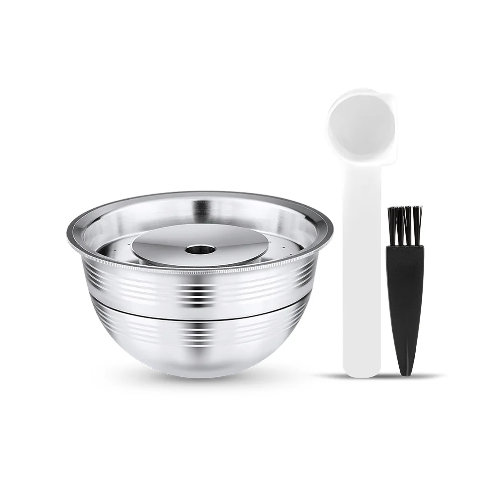 Vertuo Coffee Filters For Nespresso Vertuoline Next & Delonghi Plus ENV135 Refillable Stainless Steel Coffee Capsule Pod
Vertuo Coffee Filters For Nespresso Vertuoline Next & Delonghi Plus ENV135 Refillable Stainless Steel Coffee Capsule Pod