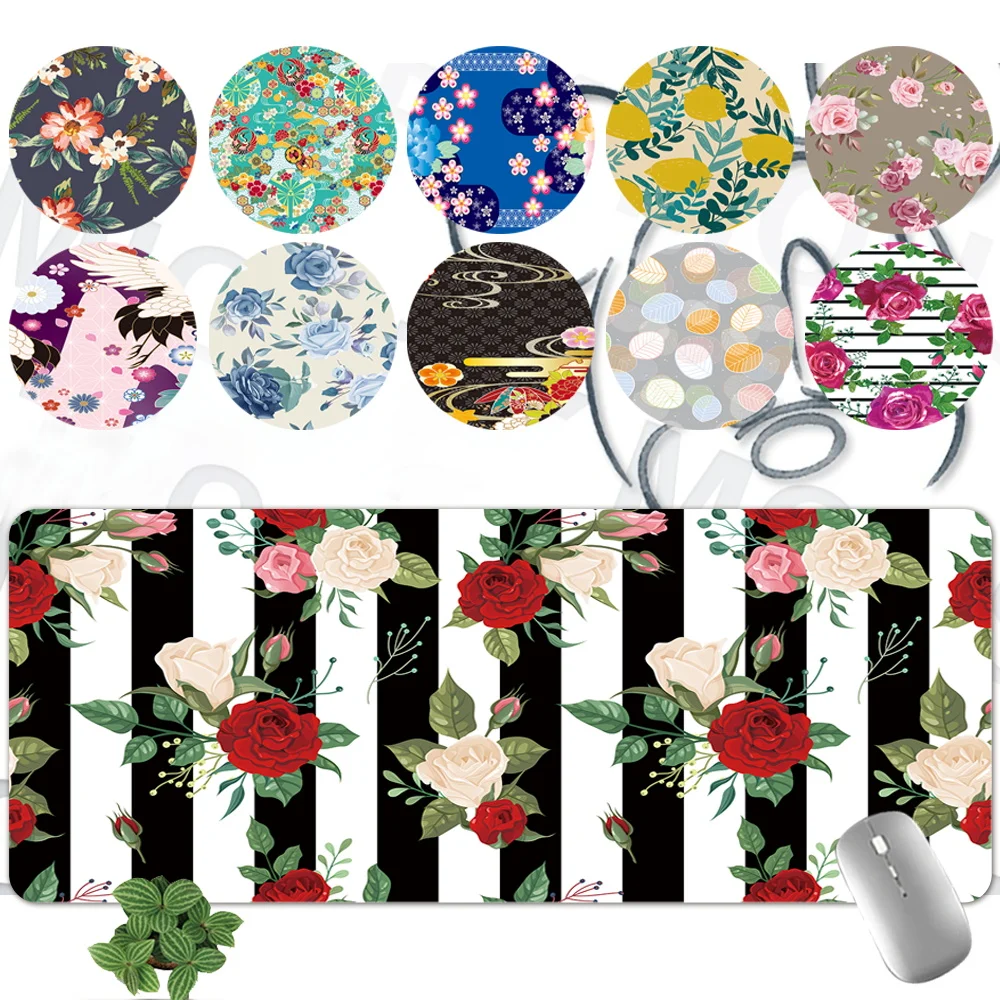Game Computer Keyboard Mousepad Large 30x60CM 30x80CM PU Leather Waterproof Creative Flower Pattern Series Mouse Mat
Game Computer Keyboard Mousepad Large 30x60CM 30x80CM PU Leather Waterproof Creative Flower Pattern Series Mouse Mat