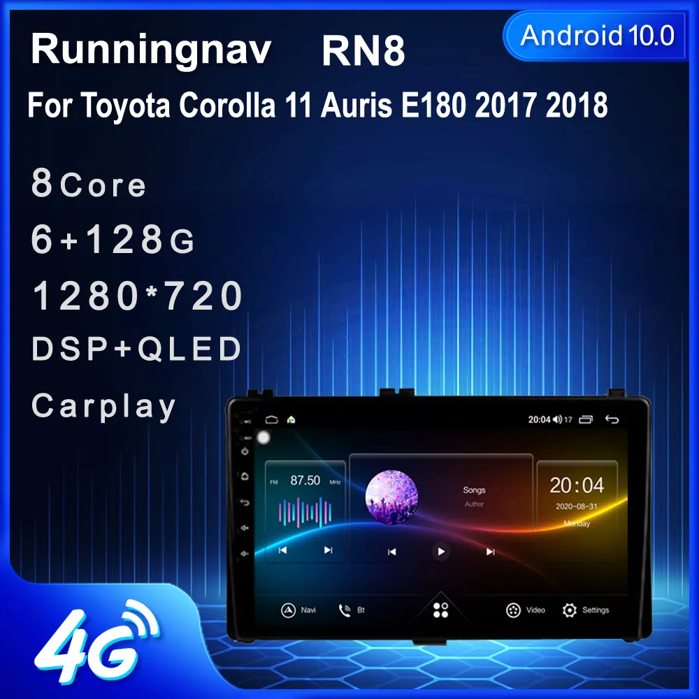 Runningnav For Toyota Corolla 11 Auris E180 2017 2018 Android Car Radio Multimedia Video Player Navigation GPS
Runningnav For Toyota Corolla 11 Auris E180 2017 2018 Android Car Radio Multimedia Video Player Navigation GPS