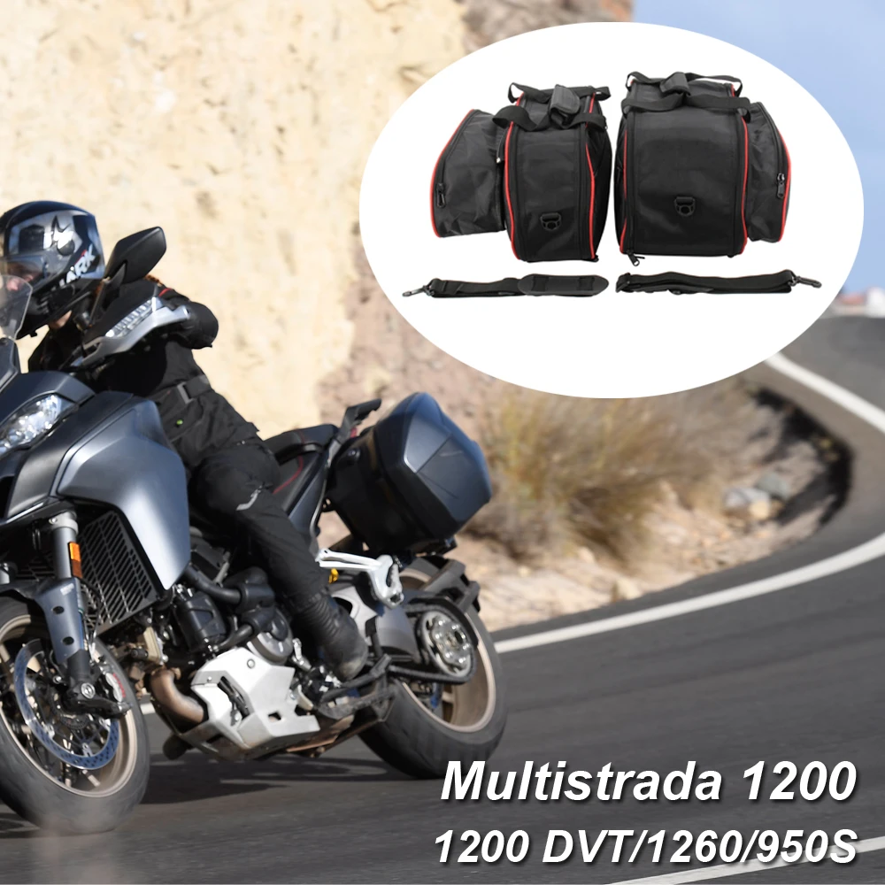 Luggage bag For Ducati Multistrada 1200 from 2015 1260/950 from 2017 Motorcycle storage bag side box bag inner bag bushing
Luggage bag For Ducati Multistrada 1200 from 2015 1260/950 from 2017 Motorcycle storage bag side box bag inner bag bushing