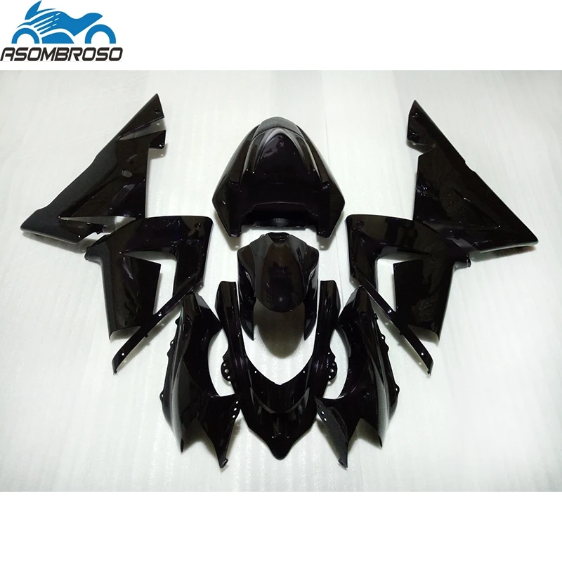 Full Black ABS Plastic Motorcycle Bodyworks for Kawasaki Ninja ZX10R fairing kit 2004-2005 fairing set zx10r 04 05 GH04
Full Black ABS Plastic Motorcycle Bodyworks for Kawasaki Ninja ZX10R fairing kit 2004-2005 fairing set zx10r 04 05 GH04