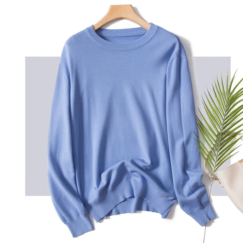 Women O Neck Pullovers Sweater High Quality Oversized Knitted Basic Jumper Fall Winter Loose Soft Female Cheap Pull Long Sleeve
Women O Neck Pullovers Sweater High Quality Oversized Knitted Basic Jumper Fall Winter Loose Soft Female Cheap Pull Long Sleeve