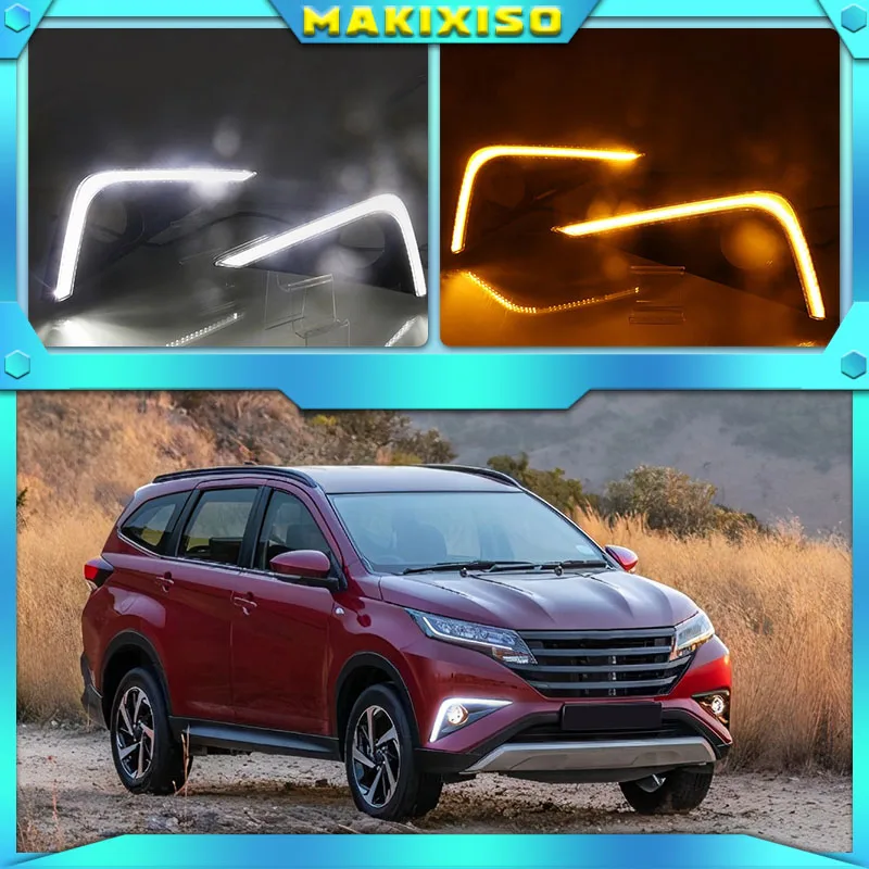 Для Toyota Rush 2019 2020, светодиодсветодиодный дневные ходовые огни, противотуманные фары DRL
Для Toyota Rush 2019 2020, светодиодсветодиодный дневные ходовые огни, противотуманные фары DRL