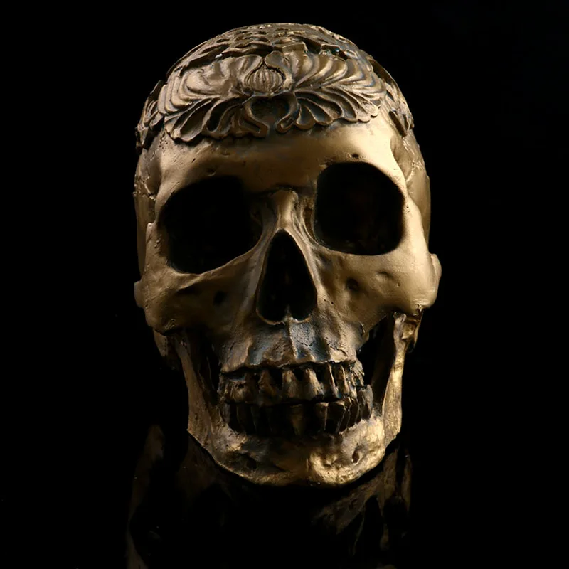 home decoration human skull resin statue handmade craft creative skull sculpture Halloween personality party decoration p0755
home decoration human skull resin statue handmade craft creative skull sculpture Halloween personality party decoration p0755