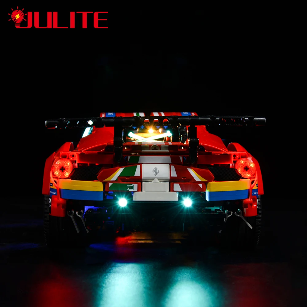 Набор со светодиодной подсветкой для 42125 Technic 488 GTE «AF Racing #51», набор игрушек «сделай сам» (конструкторы в комплект не входят)
Набор со светодиодной подсветкой для 42125 Technic 488 GTE «AF Racing #51», набор игрушек «сделай сам» (конструкторы в комплект не входят)