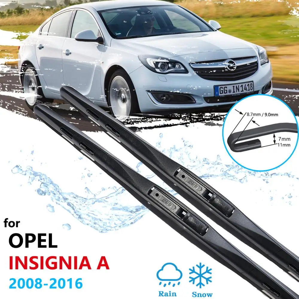 Car Wiper Blades for Opel Insignia A MK1 2008~2016 Vauxhall Holden Buick Regal Front Windscreen Wipers Car Accessories 2009 2015
Car Wiper Blades for Opel Insignia A MK1 2008~2016 Vauxhall Holden Buick Regal Front Windscreen Wipers Car Accessories 2009 2015