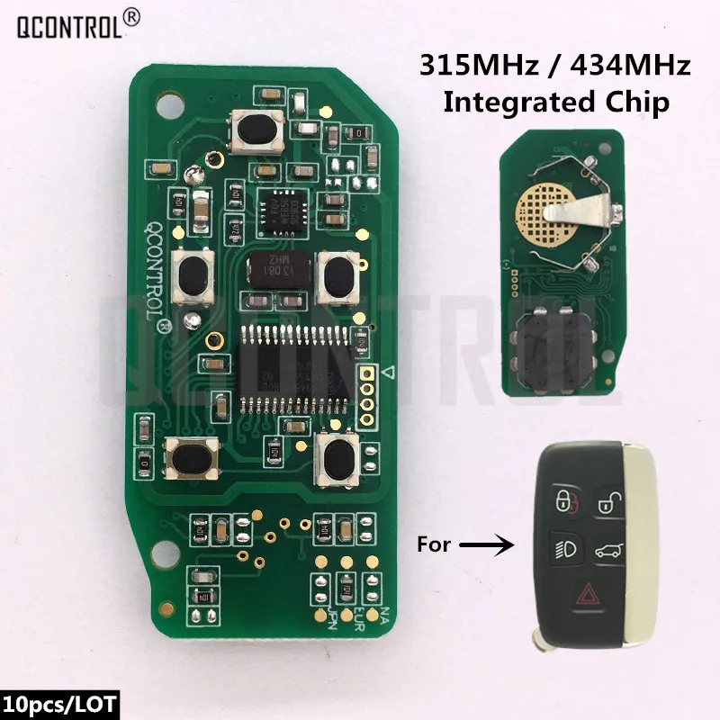 QCONTROL Car Remote Control Key Fob Circuit Board for Land Rover Discovery 4 / Freelander for Range Rover Sport / Evoque
QCONTROL Car Remote Control Key Fob Circuit Board for Land Rover Discovery 4 / Freelander for Range Rover Sport / Evoque