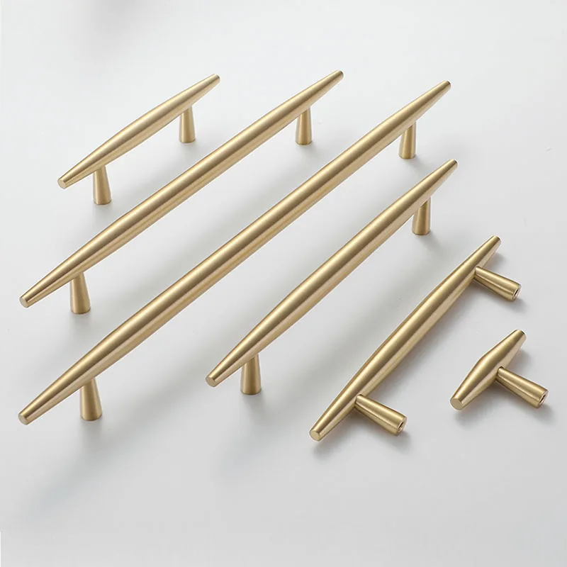 50-290mm Kitchen Cabinet Handles Gold Brass Bathroom Cabinet Handle Drawer Pulls Nordic Furniture Door Knobs For Dresser Closet
50-290mm Kitchen Cabinet Handles Gold Brass Bathroom Cabinet Handle Drawer Pulls Nordic Furniture Door Knobs For Dresser Closet