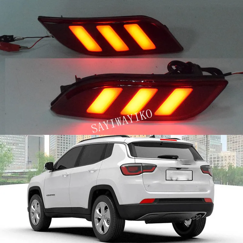 1 пара для Jeep compass 2017 2018 светодиодный задний бампер фара дальнего света и стоп-сигнал сигнасветильник лампа красная крышка
1 пара для Jeep compass 2017 2018 светодиодный задний бампер фара дальнего света и стоп-сигнал сигнасветильник лампа красная крышка