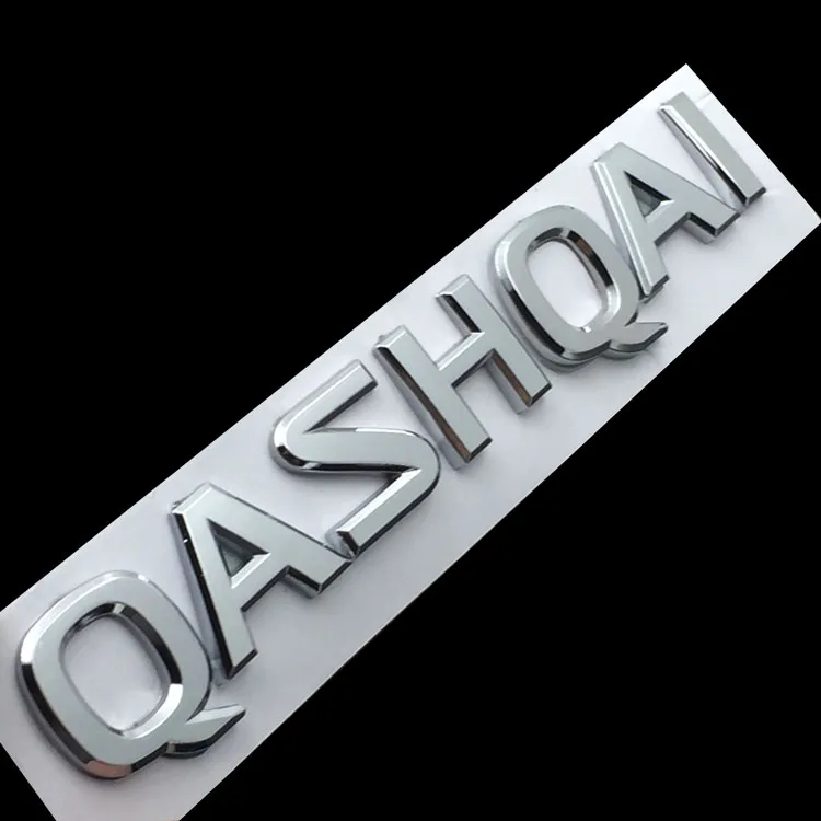 Jdm Car Styling Car Stickers and Decals For Nissan Qashqai Letters Emblem Badge Tailgate Logo Rear Nameplate Decals
Jdm Car Styling Car Stickers and Decals For Nissan Qashqai Letters Emblem Badge Tailgate Logo Rear Nameplate Decals