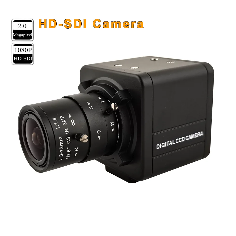REDEAGLE CCTV 1080P HD-SDI Camera Industrial 2MP SDI Security Box Mini Camera with 2.8-12mm Zoom Lens
REDEAGLE CCTV 1080P HD-SDI Camera Industrial 2MP SDI Security Box Mini Camera with 2.8-12mm Zoom Lens