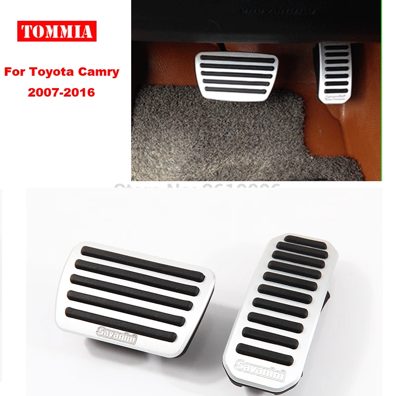 tommia Aluminum Footrest Gas Brake Pedals Pad kit For Toyota Camry 2007-2016 no drilling cool design styling
tommia Aluminum Footrest Gas Brake Pedals Pad kit For Toyota Camry 2007-2016 no drilling cool design styling
