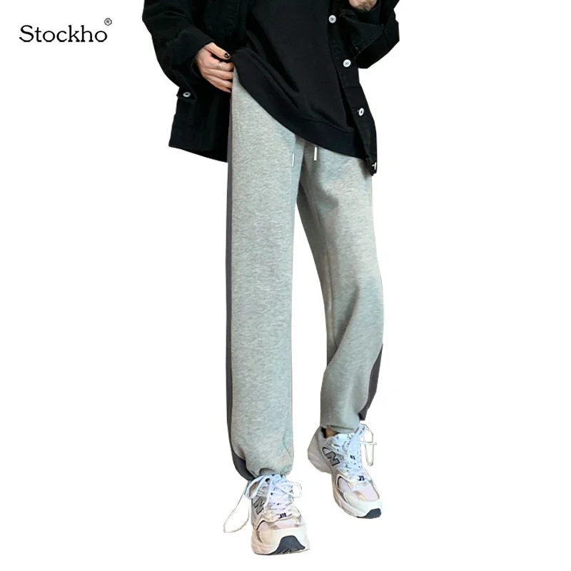 Women's Sports Casual Pants Spring Autumn High-Waisted Straight Wide-Leg Pants Fashion Women's Lantern Bundles Long Sweatpants
Women's Sports Casual Pants Spring Autumn High-Waisted Straight Wide-Leg Pants Fashion Women's Lantern Bundles Long Sweatpants