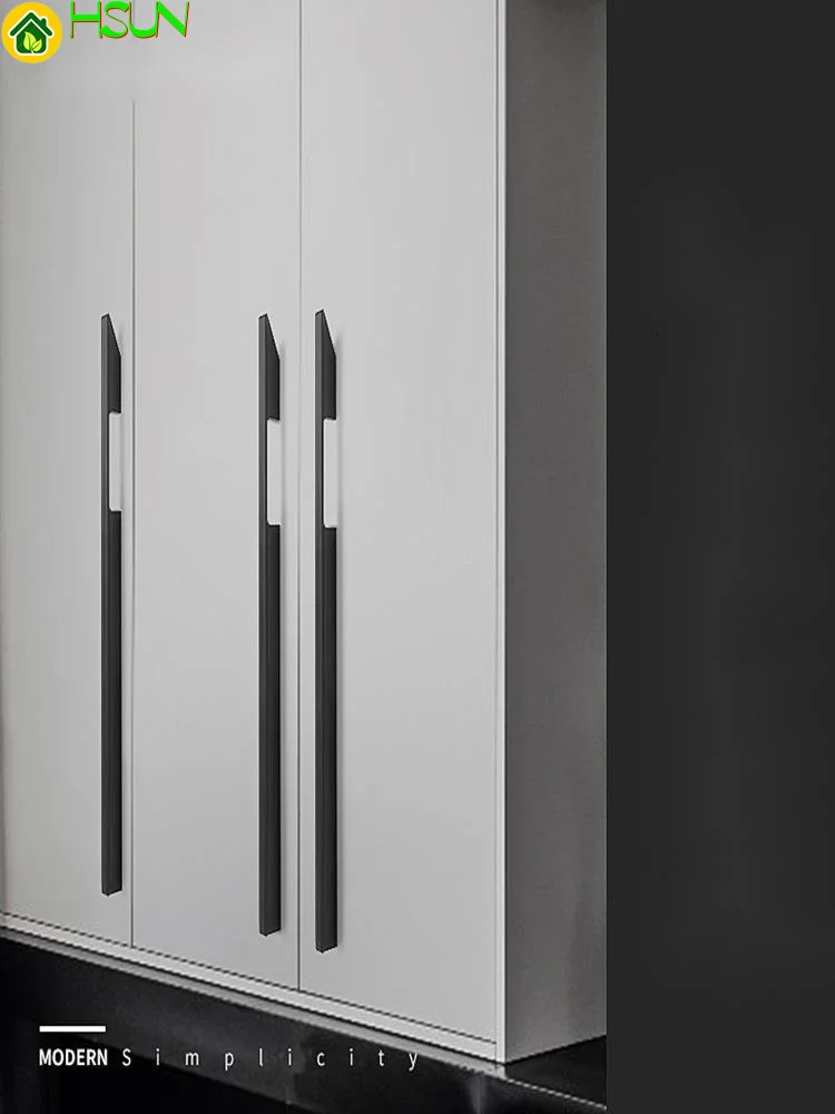 Straight gold wardrobe door long handle cabinet black handle drawer aluminum alloy hardware handle
Straight gold wardrobe door long handle cabinet black handle drawer aluminum alloy hardware handle