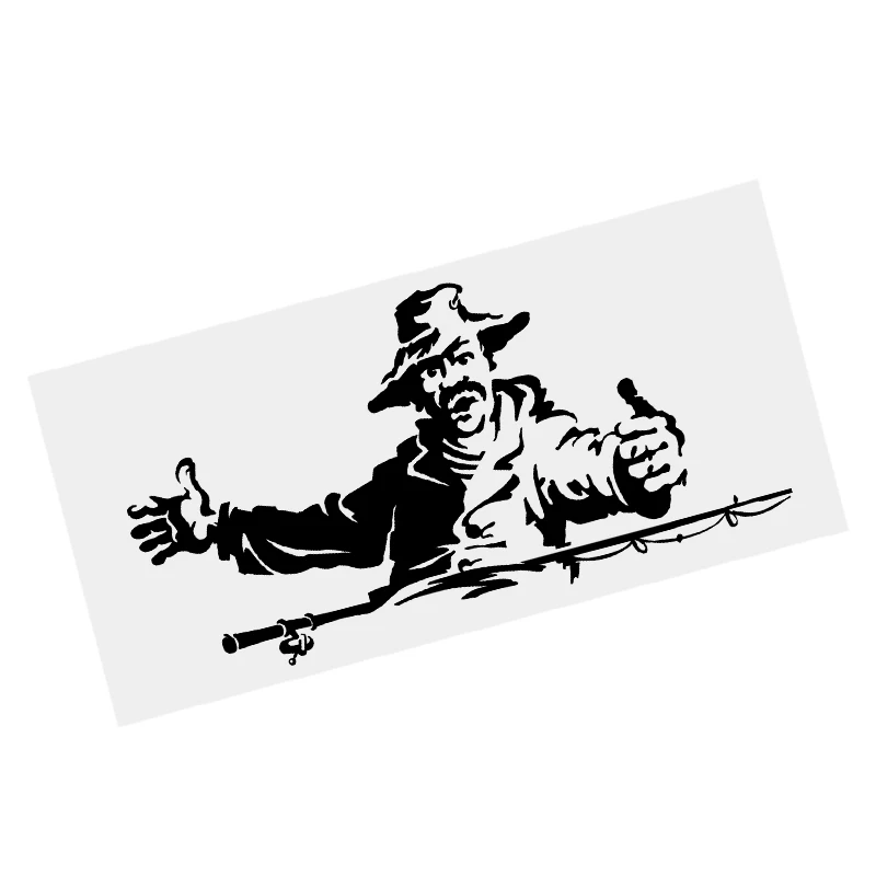 S61279 # Fisherman's Tales Black Transparent Car Sticker Vinyl Decal Waterproof Decors for Motorcycle Bumper Laptop
S61279 # Fisherman's Tales Black Transparent Car Sticker Vinyl Decal Waterproof Decors for Motorcycle Bumper Laptop