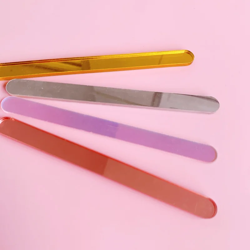 10pcs Cakesicle Sticks Ice Cream Stick Acrylic Cake Topper Rose Gold Mirror Wedding for Baby Birthday Party Cake Decorations
10pcs Cakesicle Sticks Ice Cream Stick Acrylic Cake Topper Rose Gold Mirror Wedding for Baby Birthday Party Cake Decorations