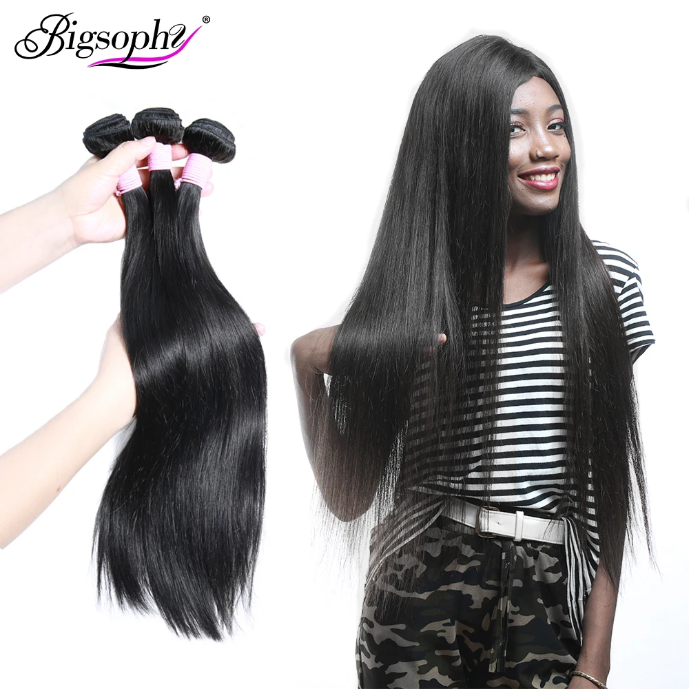 Bigsophy Straight Bundles Indian Hair Weave Natural Color Remy Human Hair Bundles 3/4 Bundles 30 Inch Bundles Hair Extension
Bigsophy Straight Bundles Indian Hair Weave Natural Color Remy Human Hair Bundles 3/4 Bundles 30 Inch Bundles Hair Extension