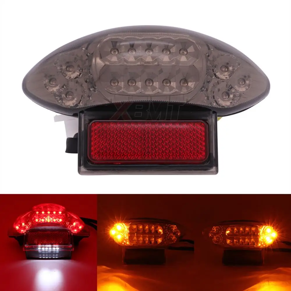Motorcycle LED Tail Light Brake Light Turn Signal Light For Suzuki Hayabusa GSXR1300 1999-2007 Katana 600/750 2003-2006
Motorcycle LED Tail Light Brake Light Turn Signal Light For Suzuki Hayabusa GSXR1300 1999-2007 Katana 600/750 2003-2006