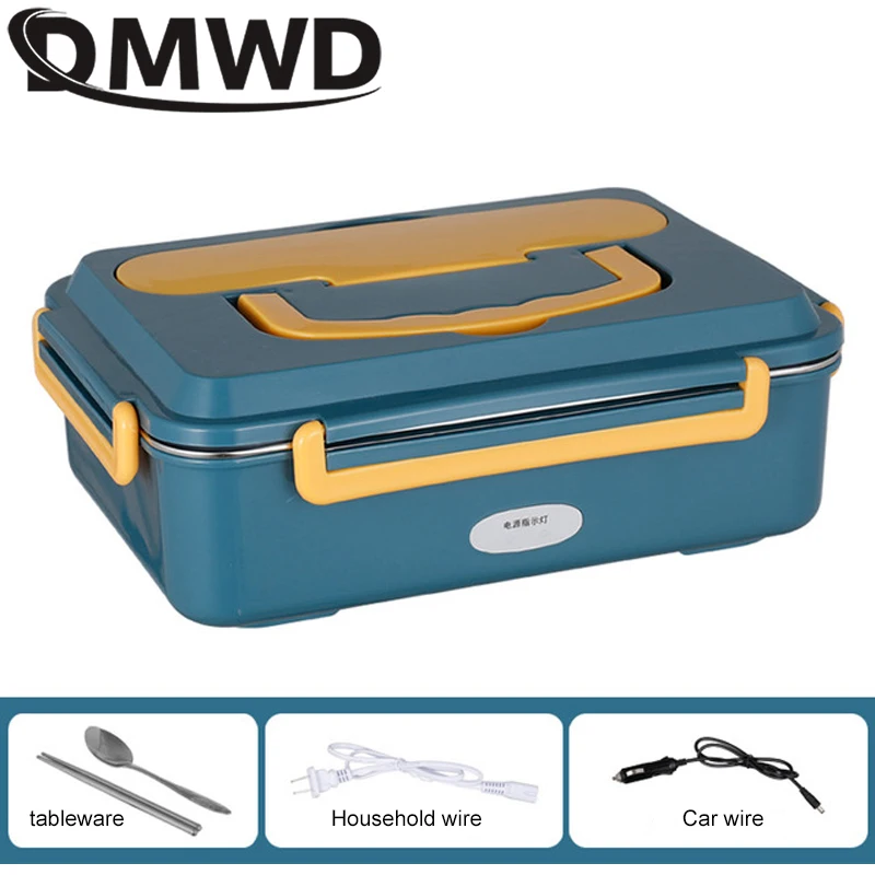 DMWD 12V/24V/110V/220V Electric Lunch Box Portable Food Container Food Warmer Heater Rice Heating Dinnerware Sets Home School
DMWD 12V/24V/110V/220V Electric Lunch Box Portable Food Container Food Warmer Heater Rice Heating Dinnerware Sets Home School