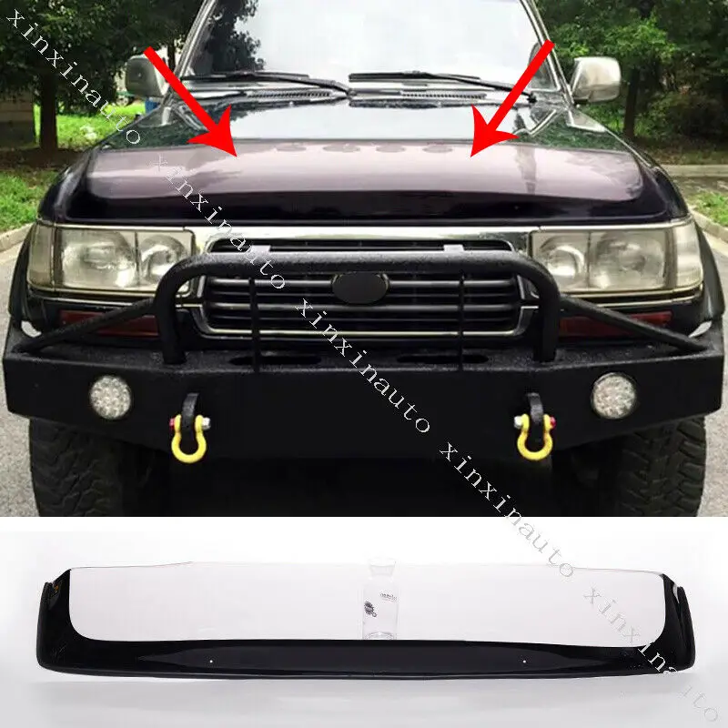 Для Toyota Land Cruiser LC80 FJ 1991-1997 дефлектор капота автомобильного бюстгальтера защитный акриловый литье Стайлинг Аксессуары 1 шт.
Для Toyota Land Cruiser LC80 FJ 1991-1997 дефлектор капота автомобильного бюстгальтера защитный акриловый литье Стайлинг Аксессуары 1 шт.