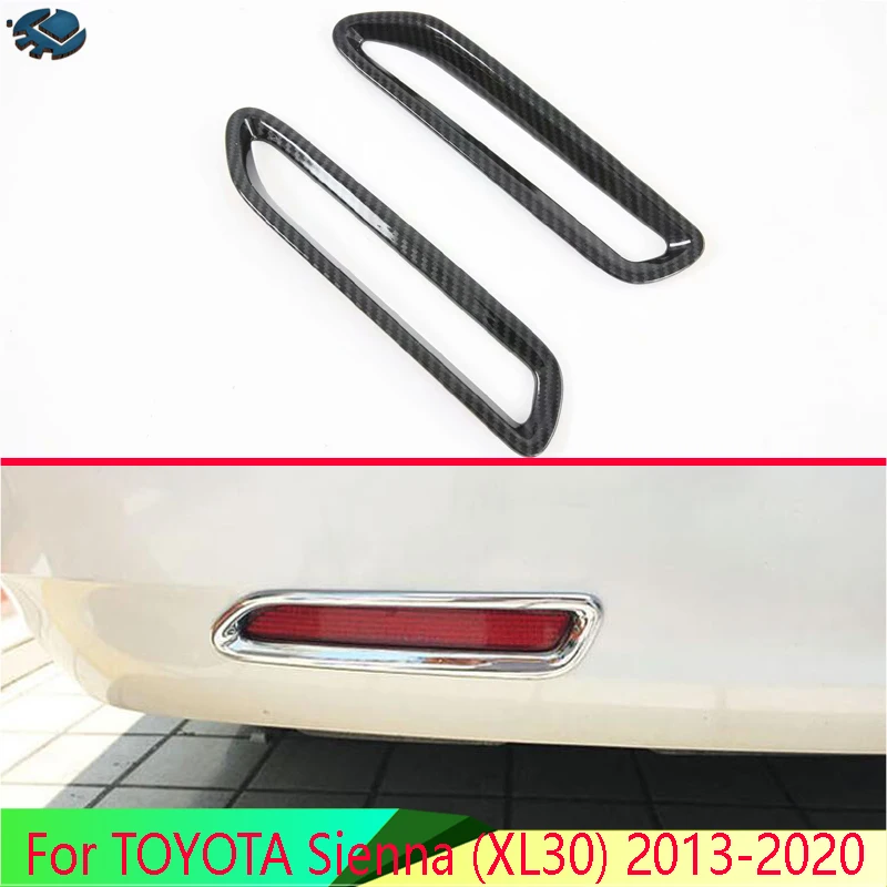 For TOYOTA Sienna (XL30) 2013-2020 Car Accessories ABS Chrome Front Fog Light Lamp Cover Trim Molding Bezel Garnish Sticker
For TOYOTA Sienna (XL30) 2013-2020 Car Accessories ABS Chrome Front Fog Light Lamp Cover Trim Molding Bezel Garnish Sticker