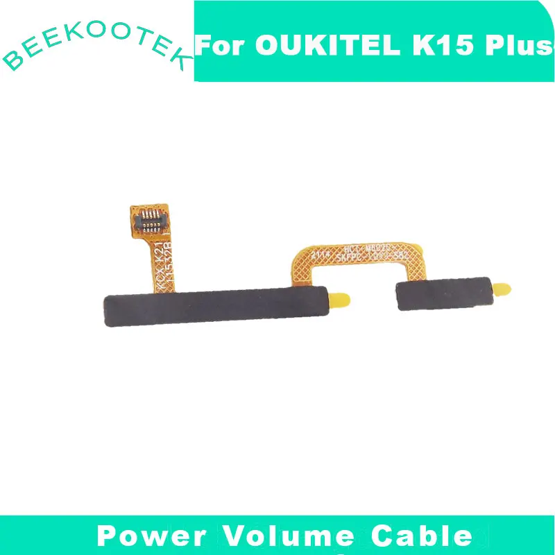 New Original OUKITEL K15 PLUS K15 Pro Power Volume Button Key Cable Wire Flex FPC For Oukitel K15 PLUS Smart Phone
New Original OUKITEL K15 PLUS K15 Pro Power Volume Button Key Cable Wire Flex FPC For Oukitel K15 PLUS Smart Phone
