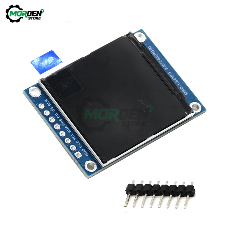 1,54 дюймов 240x240 ЖК-дисплей Дисплей DIY kit последовательный порт SPI модуль TFT Цвет Экран ST7789 драйвер платы ЖК-дисплей модуль для Arduino
1,54 дюймов 240x240 ЖК-дисплей Дисплей DIY kit последовательный порт SPI модуль TFT Цвет Экран ST7789 драйвер платы ЖК-дисплей модуль для Arduino