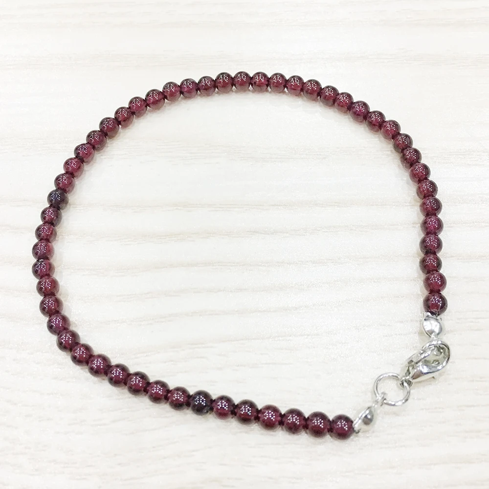 MG0151 Wholesale Ntural A Grade Garnet Anklet Handamde Women`s Yoga Mala Beads Anklet 4 mm Mini Gem Stone Jewelry
MG0151 Wholesale Ntural A Grade Garnet Anklet Handamde Women`s Yoga Mala Beads Anklet 4 mm Mini Gem Stone Jewelry