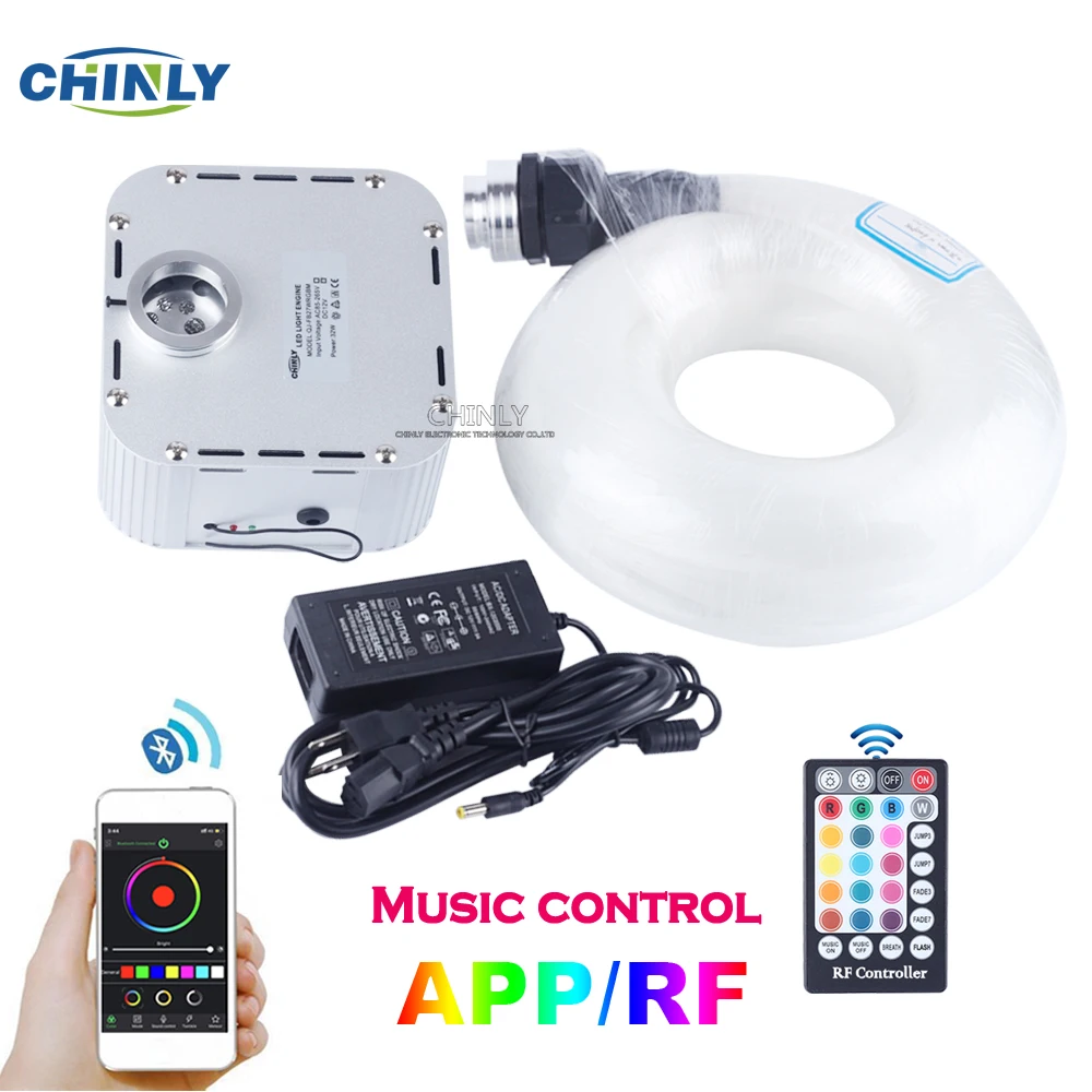 NEW Bluetooth Fiber Optic Light Twinkle RGBW LED 32W Smartphone APP Control 5meters 400pcs Mixed Cable Star Ceiling Lights
NEW Bluetooth Fiber Optic Light Twinkle RGBW LED 32W Smartphone APP Control 5meters 400pcs Mixed Cable Star Ceiling Lights
