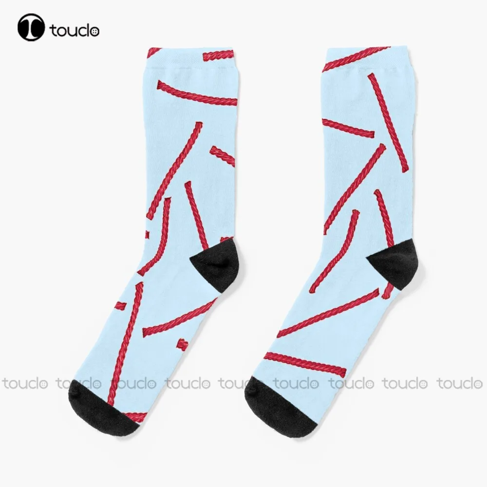 Red Licorice Candy Socks Cute Socks For Women Personalized Custom Unisex Adult Teen Youth Socks 360° Digital Print Funny Sock
Red Licorice Candy Socks Cute Socks For Women Personalized Custom Unisex Adult Teen Youth Socks 360° Digital Print Funny Sock