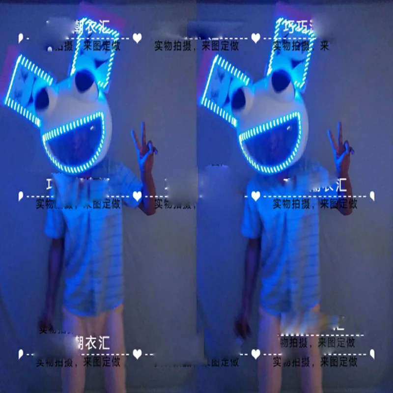 Bar DS Headset Lumious frog headress Music Festival Headwear Props LED light Nightclub Personality Exaggerated Headgear
Bar DS Headset Lumious frog headress Music Festival Headwear Props LED light Nightclub Personality Exaggerated Headgear