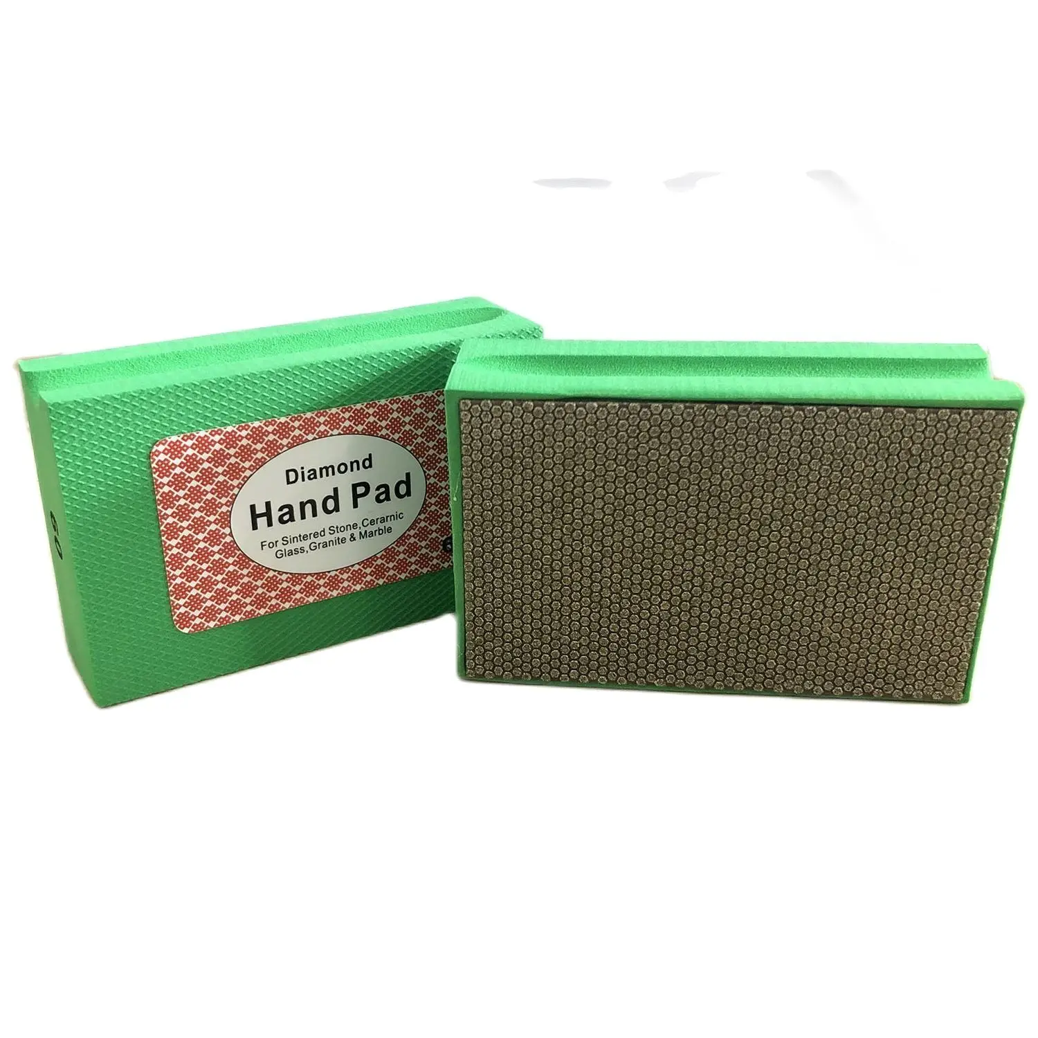 Abrasive Diamond Electroplated Pad Hand Polishing Pad Hand Wiper For Sintered Stone Ceramic Tile Glass Marble Granite Metal
Abrasive Diamond Electroplated Pad Hand Polishing Pad Hand Wiper For Sintered Stone Ceramic Tile Glass Marble Granite Metal