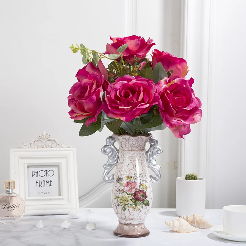 Home Decor Artificial Flowers Wedding Decoration Simulated Rose Christmas Decor Fake Flower Living Room Desktop Flower Decor
Home Decor Artificial Flowers Wedding Decoration Simulated Rose Christmas Decor Fake Flower Living Room Desktop Flower Decor