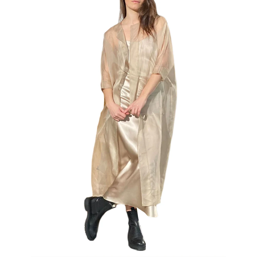 Maternity Robes Evening Dresses Women's Silk Satin Long Sleeves Lace Robe 2 Pieces Suit Boudoir Bathrobe Bridal Robe Custom Made
Maternity Robes Evening Dresses Women's Silk Satin Long Sleeves Lace Robe 2 Pieces Suit Boudoir Bathrobe Bridal Robe Custom Made