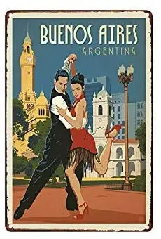 Metal Tin Sign Buenos Aires Argentina Pub Outdoor Bar Retro Poster Home Kitchen Restaurant Wall Decor Signs 12x8inch
Metal Tin Sign Buenos Aires Argentina Pub Outdoor Bar Retro Poster Home Kitchen Restaurant Wall Decor Signs 12x8inch
