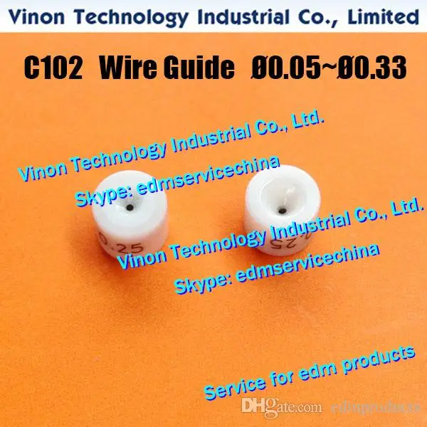 C102 Wire Guide Ø0.05/0.07/0.10/0.15/0.20/0.25/0.30/0.33mm 200431026,100431027,200431124,200431122,100430586,200432814,135006536
C102 Wire Guide Ø0.05/0.07/0.10/0.15/0.20/0.25/0.30/0.33mm 200431026,100431027,200431124,200431122,100430586,200432814,135006536
