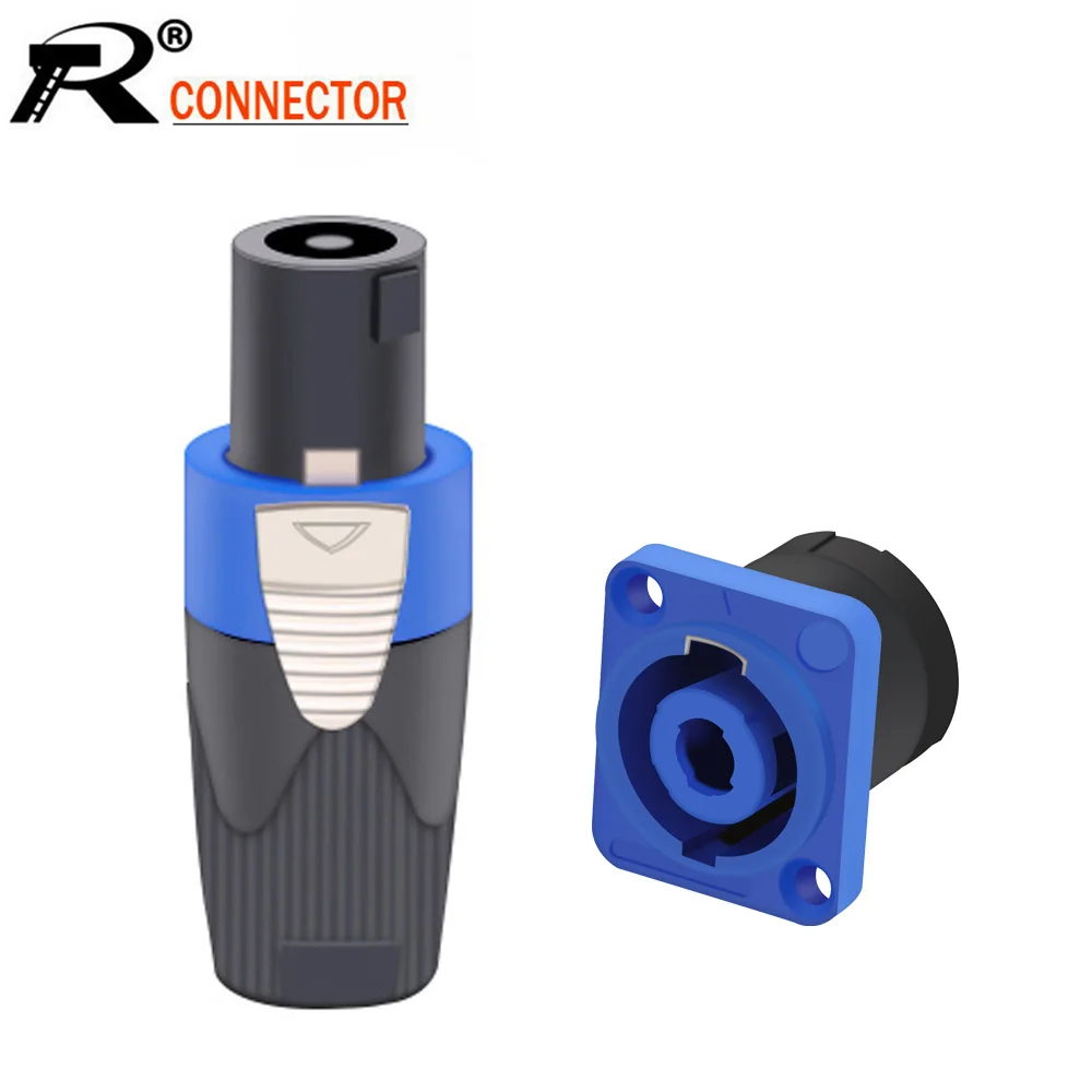 5Sets/10pcs 4 Pin NL4FC Speaker Power Amplifier Connector Male Plug+Female Panel Mount AC Power Connector Plug Jack Socket
5Sets/10pcs 4 Pin NL4FC Speaker Power Amplifier Connector Male Plug+Female Panel Mount AC Power Connector Plug Jack Socket