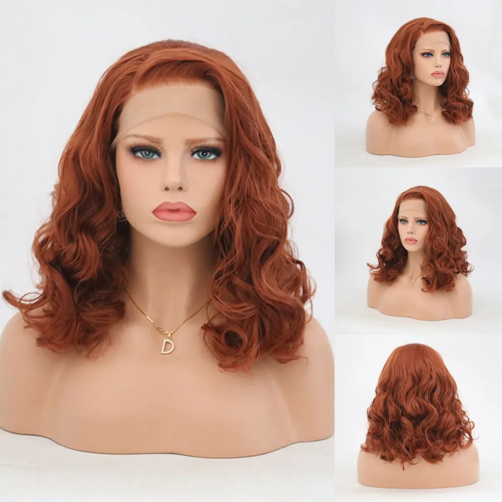 Женский синтетический парик JOY & BEAUTY, парик из термостойкого волокна с короткими волнистыми волосами
Женский синтетический парик JOY & BEAUTY, парик из термостойкого волокна с короткими волнистыми волосами