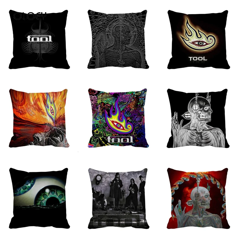 Tool Band Metal Music Cushion Polyester Soft Cushion Cover Home Bedroom Hotel Car Decoration Cushion Cover Soft and Comfortable.
Tool Band Metal Music Cushion Polyester Soft Cushion Cover Home Bedroom Hotel Car Decoration Cushion Cover Soft and Comfortable.