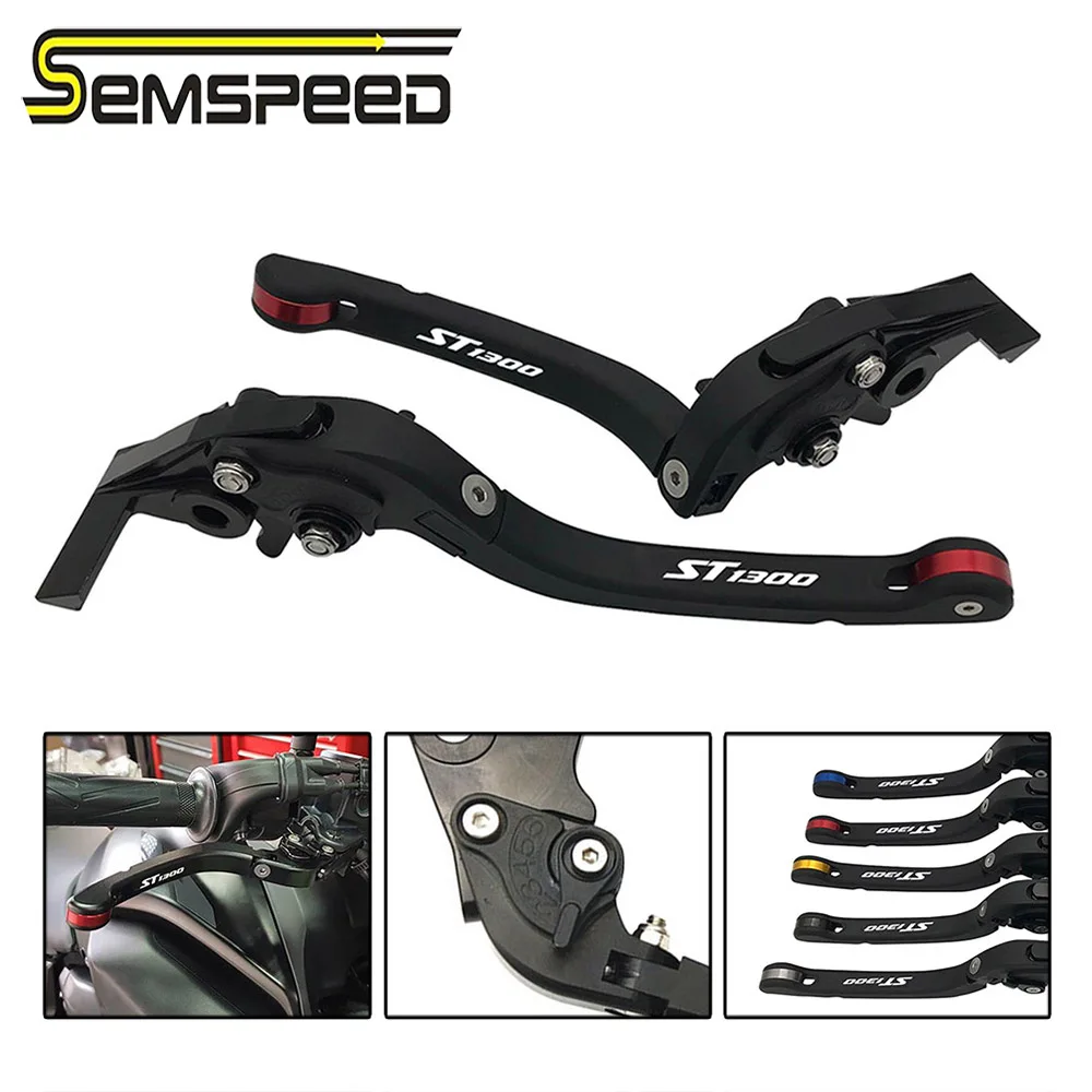 SEMSPEED ST1300 логотип Мотоцикл с ЧПУ Новые складные только сцепные рычаги для Honda ST1300/ST1300A 2003 2004 2005 2006 2007
SEMSPEED ST1300 логотип Мотоцикл с ЧПУ Новые складные только сцепные рычаги для Honda ST1300/ST1300A 2003 2004 2005 2006 2007