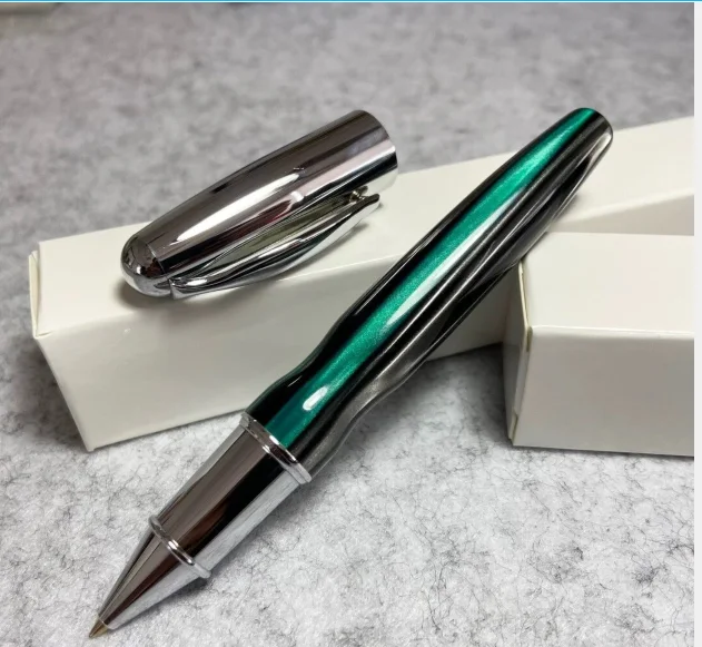 High Quality Unique Color Brass Chrome Plated Resin Gel Pen, Smooth Writing Pen
High Quality Unique Color Brass Chrome Plated Resin Gel Pen, Smooth Writing Pen
